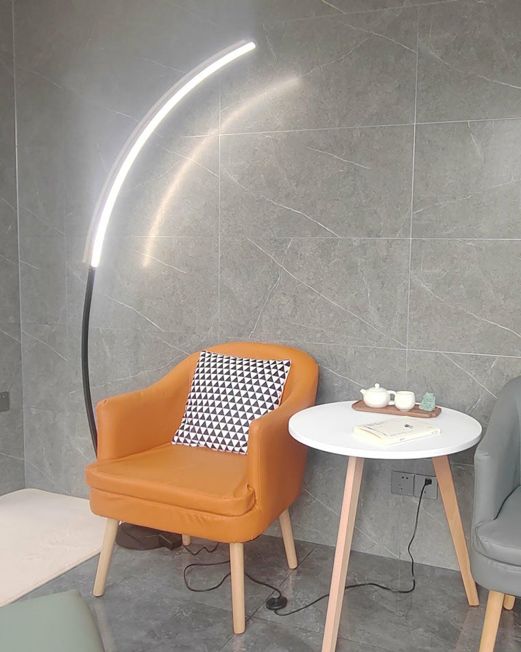 WOMO Lámpara de pie LED Crescent Arc - WM7001