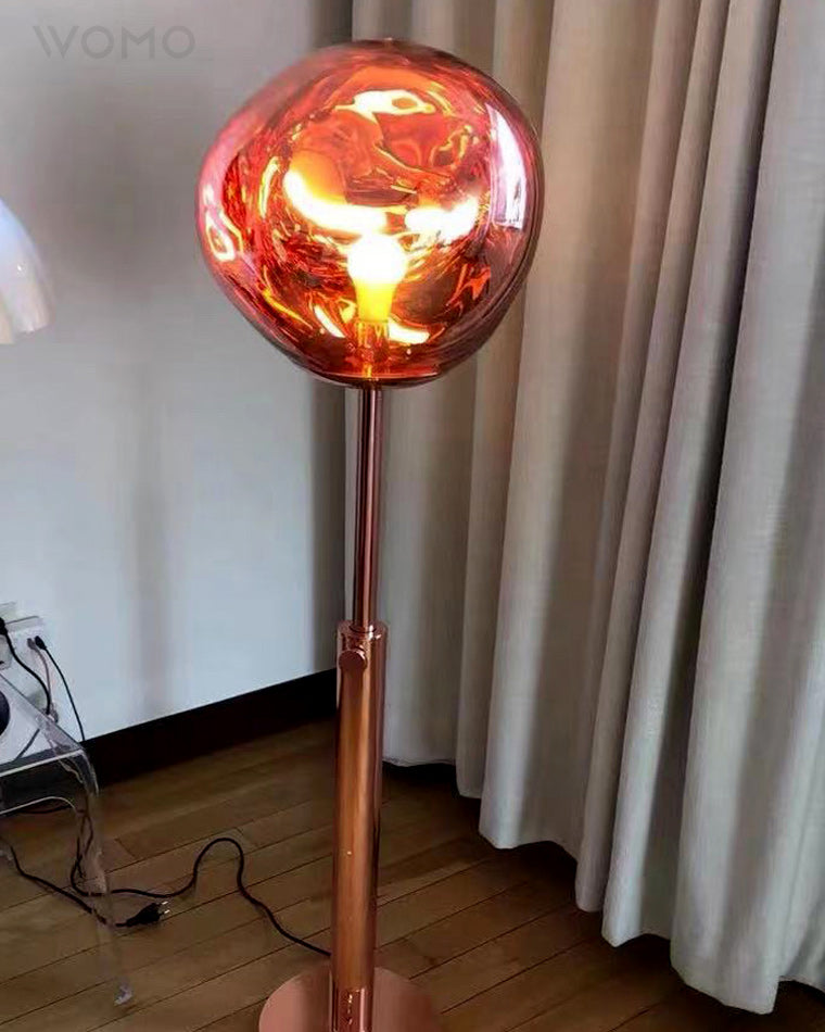 WOMO Lámpara de lava de suelo multiluz Melt - WM7010