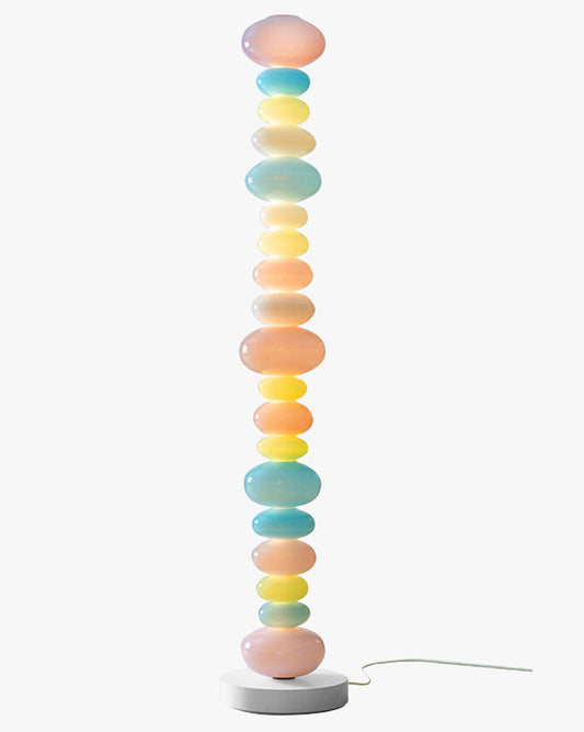 WOMO Lámpara de pie con forma de columna Candy Skewers - WM7012