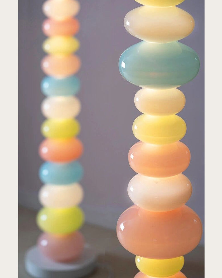 WOMO Lámpara de pie con forma de columna Candy Skewers - WM7012