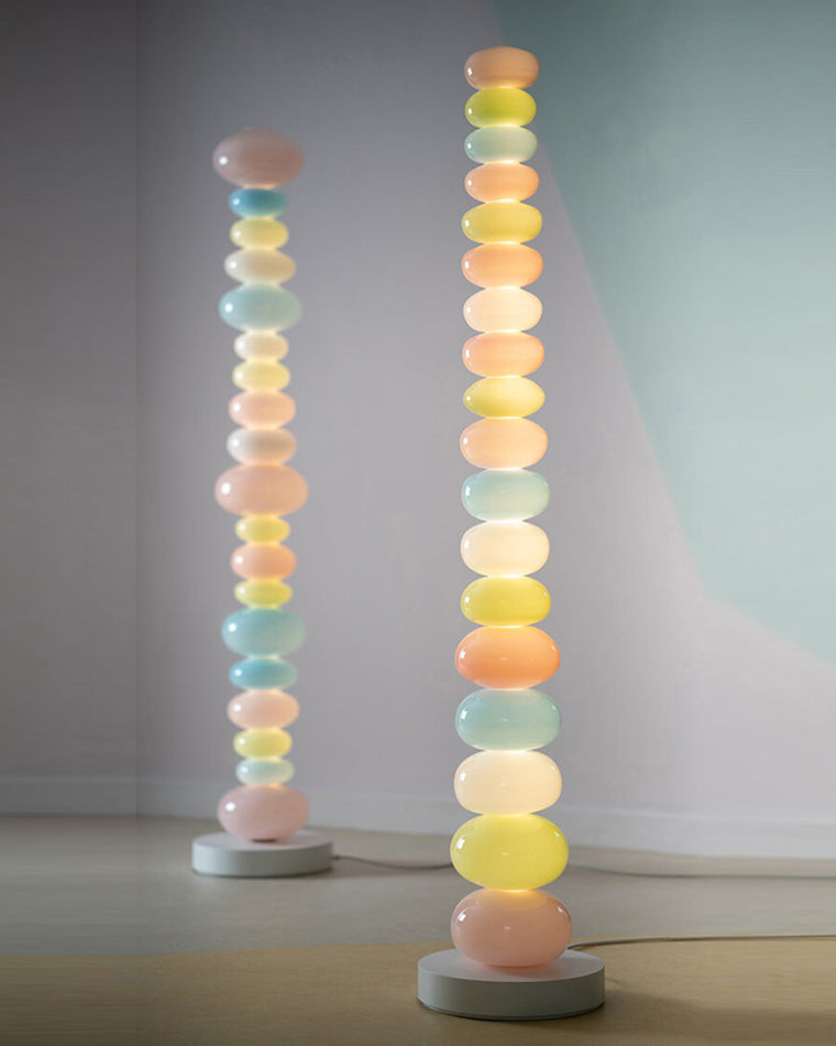 WOMO Lámpara de pie con forma de columna Candy Skewers - WM7012