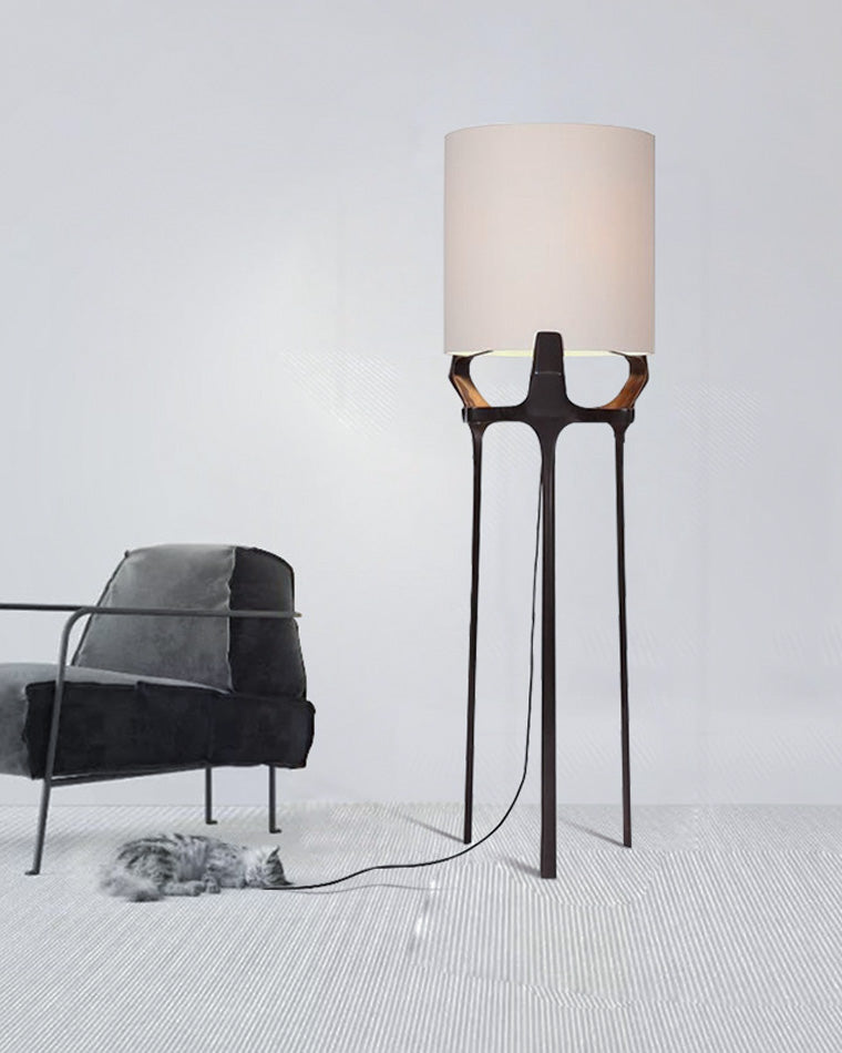 WOMO Lámparas de pie tipo farol de tres patas - WM7041