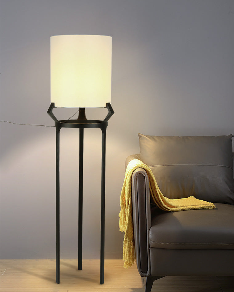 WOMO Lámparas de pie tipo farol de tres patas - WM7041