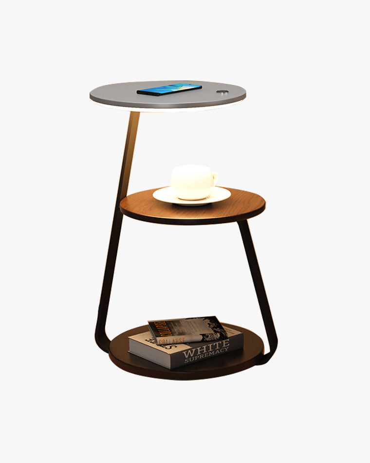 Lámpara de pie y mesa auxiliar WOMO-WM7049