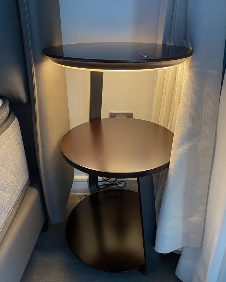 Lámpara de pie y mesa auxiliar WOMO-WM7049
