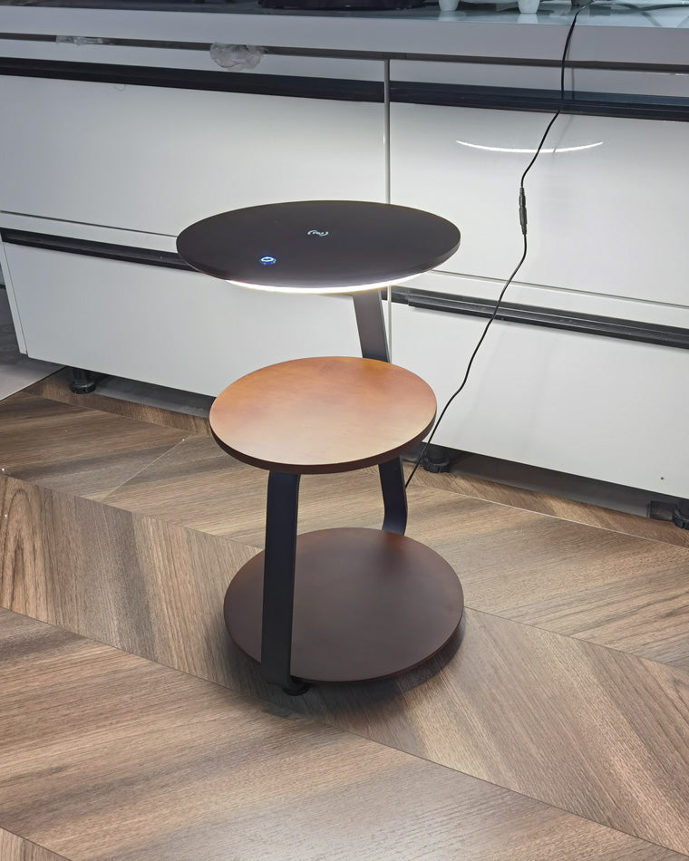 Lámpara de pie y mesa auxiliar WOMO-WM7049