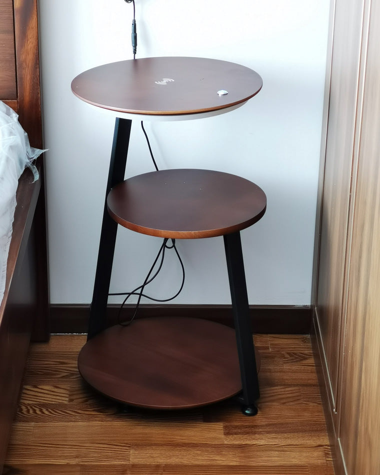 Lámpara de pie y mesa auxiliar WOMO-WM7049