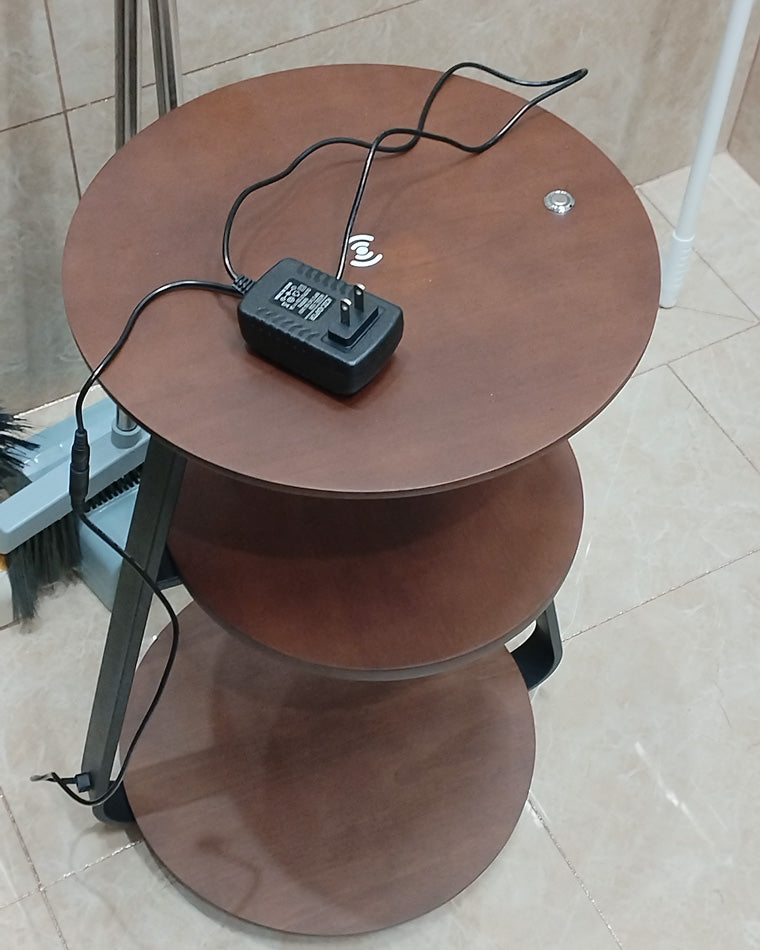 Lámpara de pie y mesa auxiliar WOMO-WM7049