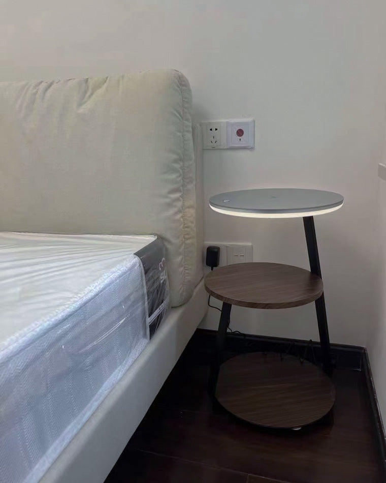 Lámpara de pie y mesa auxiliar WOMO-WM7049