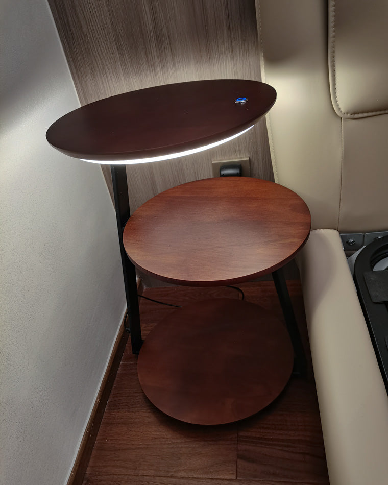 Lámpara de pie y mesa auxiliar WOMO-WM7049