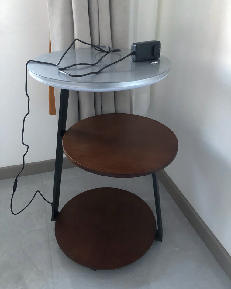 Lámpara de pie y mesa auxiliar WOMO-WM7049