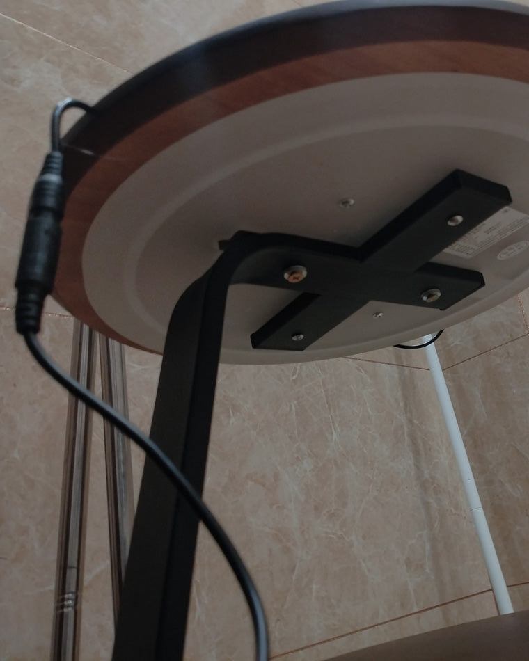 Lámpara de pie y mesa auxiliar WOMO-WM7049