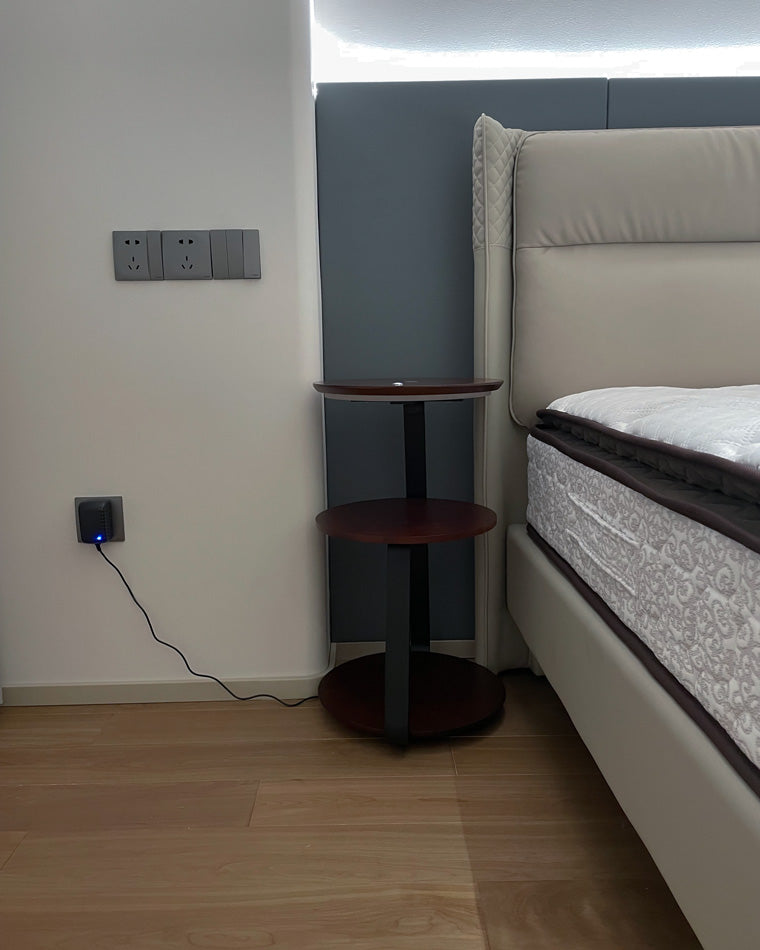 Lámpara de pie y mesa auxiliar WOMO-WM7049