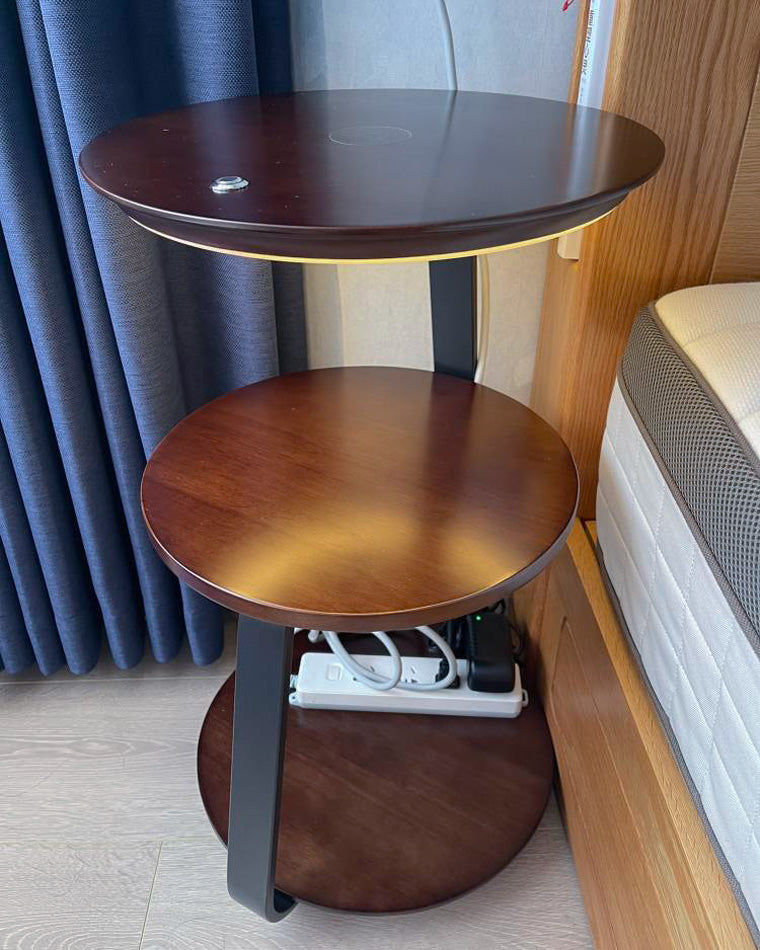 Lámpara de pie y mesa auxiliar WOMO-WM7049