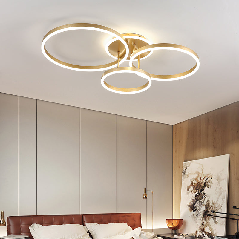 WOMO Lámpara de techo empotrada LED circular - WM1032