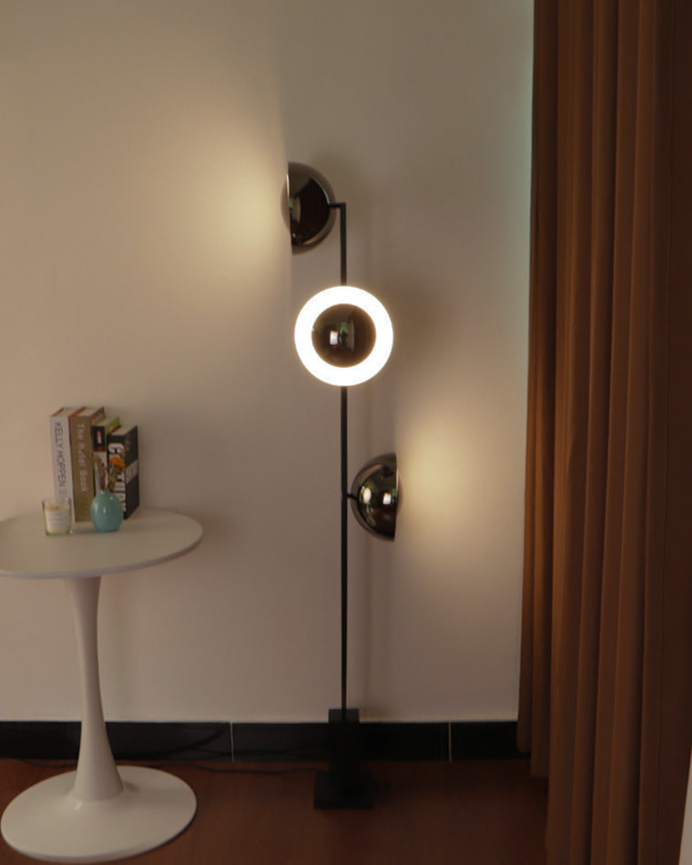 WOMO Lámpara de pie Eclipse de 3 luces - WM7050