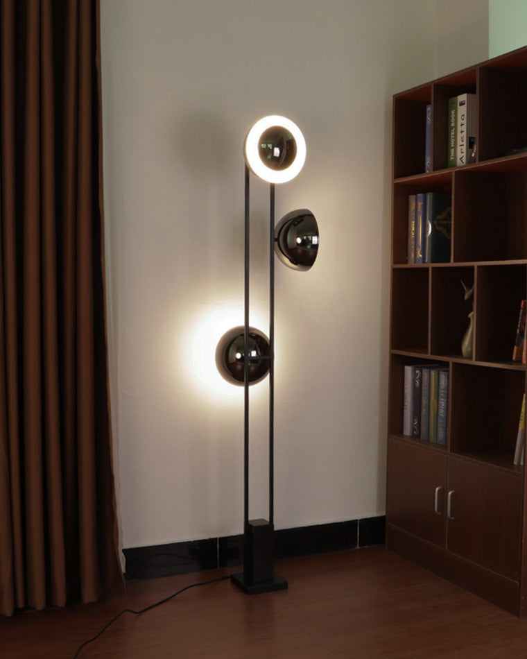 WOMO Lámpara de pie Eclipse de 3 luces - WM7050