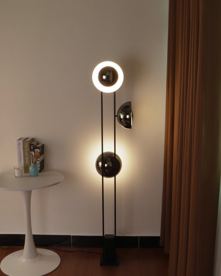 WOMO Lámpara de pie Eclipse de 3 luces - WM7050
