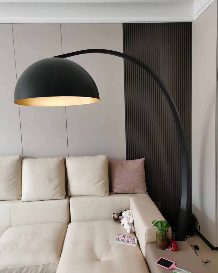 WOMO Lámpara de pie de arco abovedado sobre sofá - WM7063