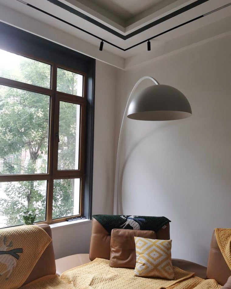 WOMO Lámpara de pie de arco abovedado sobre sofá - WM7063