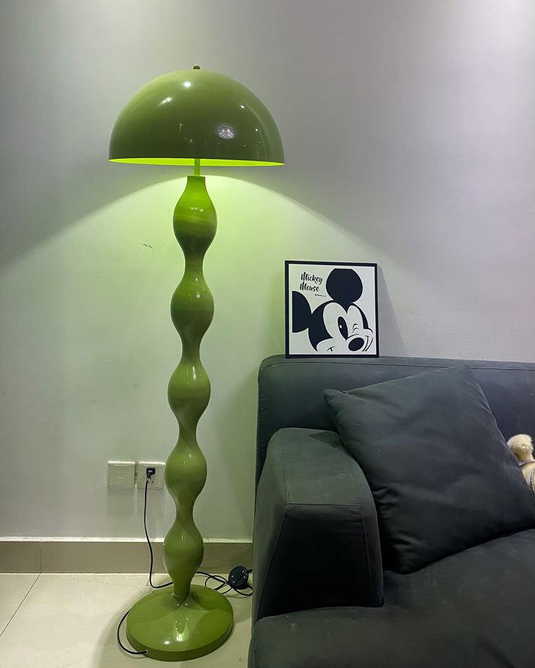 WOMO Lámpara de pie con eje de cúpula - WM7072