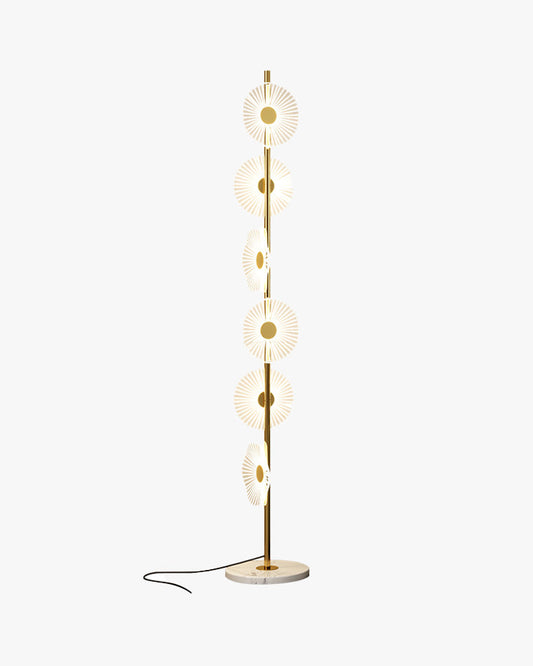 Lámpara de pie WOMO Multiluz regulable con mando a distancia - WM7075