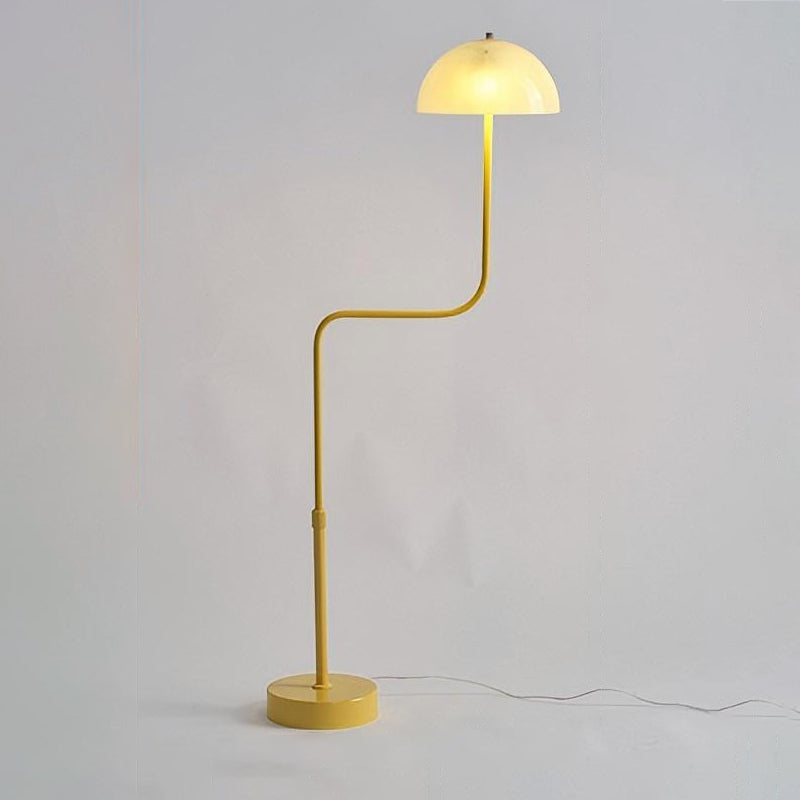 WOMO Telescopic Floor Lamp with Glass Dome - WM7097