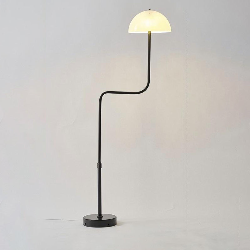 WOMO Telescopic Floor Lamp with Glass Dome - WM7097