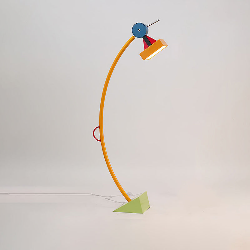 WOMO Lámpara de pie de arco multicolor - WM7104