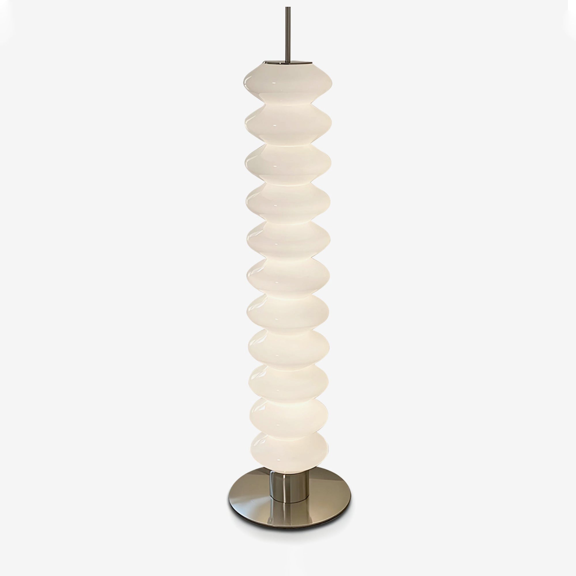 WOMO Stacked Crystal Ball Floor Lamp - WM7127