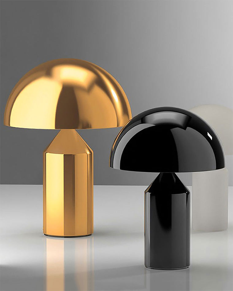 Lámpara de mesa WOMO Dome de metal con forma de hongo - WM8002