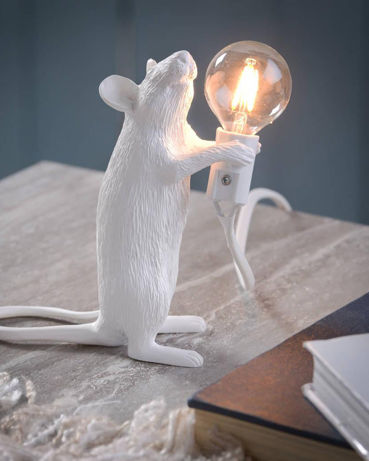 WOMO Lámparas de mesa Ratón Pequeño Animal - WM8004