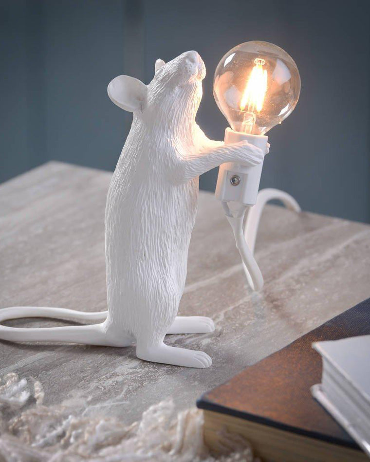 WOMO Lámparas de mesa Ratón Pequeño Animal - WM8004