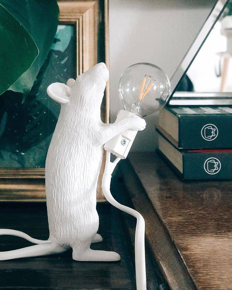WOMO Lámparas de mesa Ratón Pequeño Animal - WM8004
