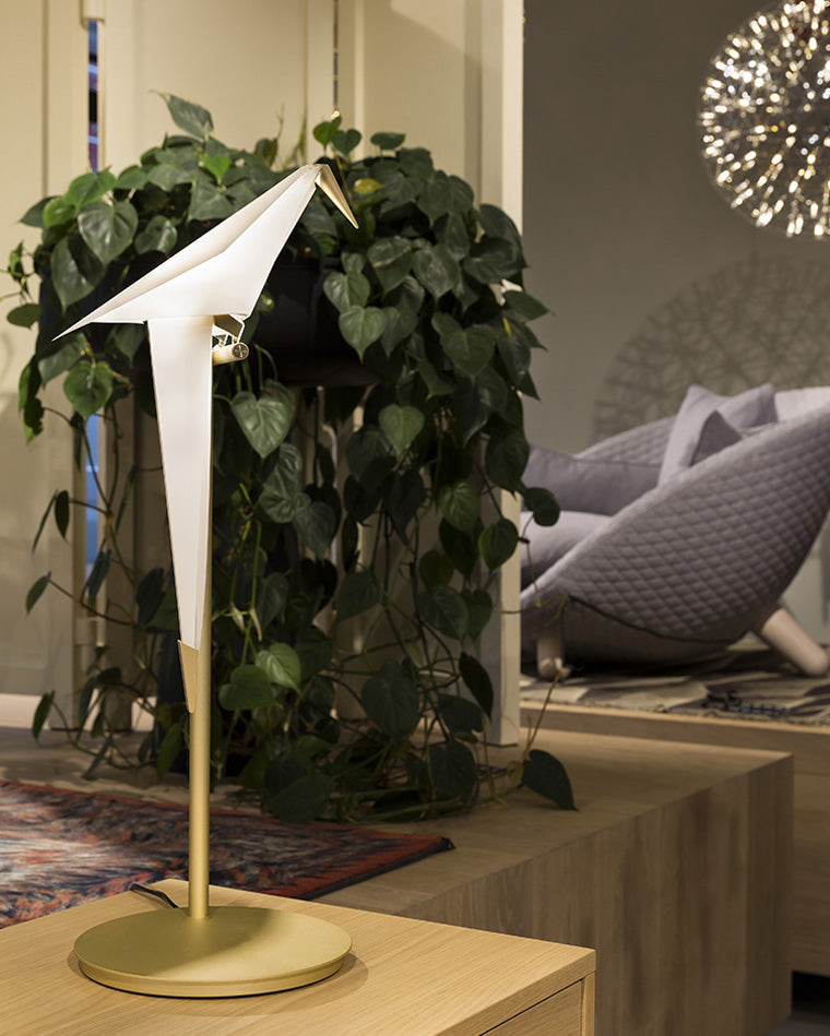 Lámpara de mesa WOMO con forma de grulla de origami - WM8006