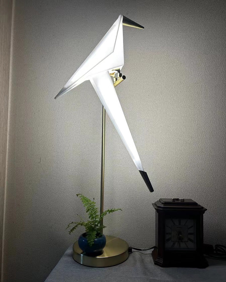 Lámpara de mesa WOMO con forma de grulla de origami - WM8006