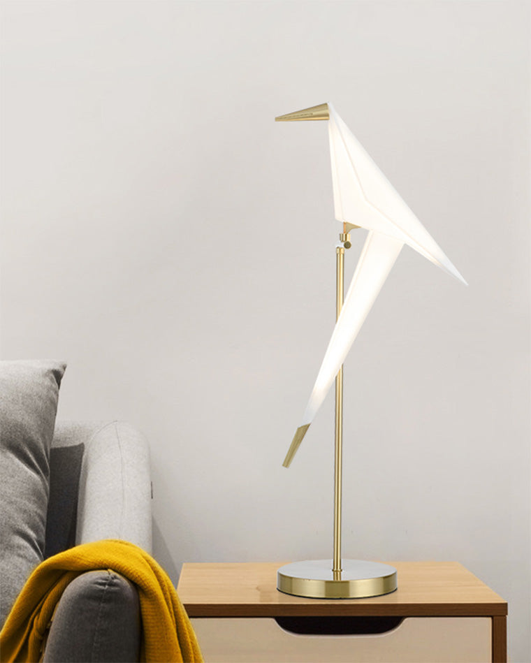 Lámpara de mesa WOMO con forma de grulla de origami - WM8006