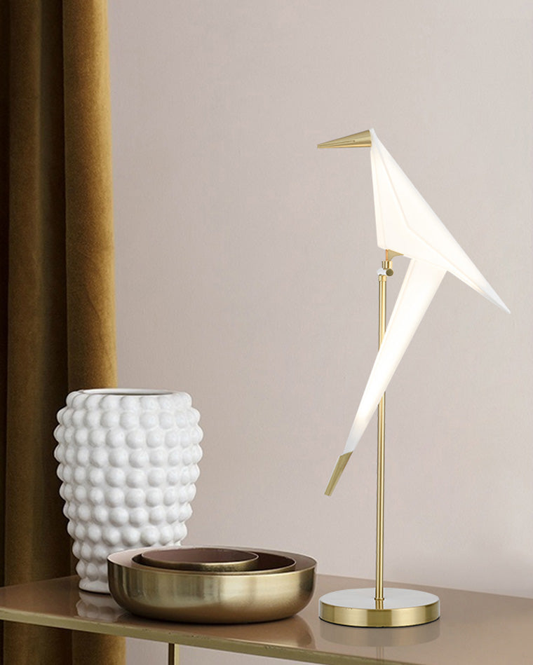 Lámpara de mesa WOMO con forma de grulla de origami - WM8006