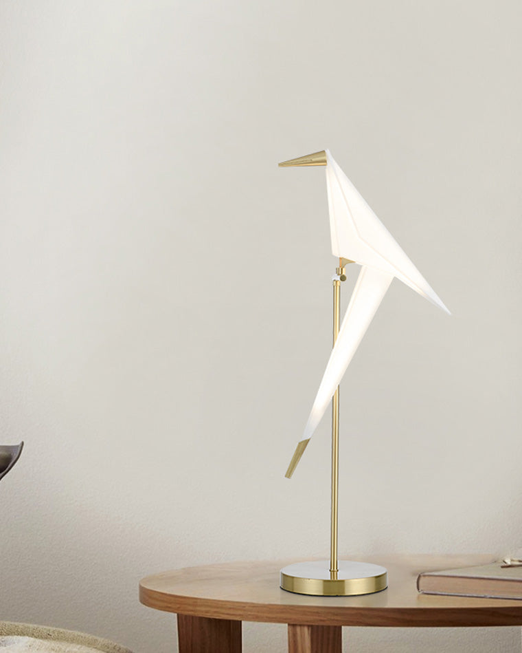 Lámpara de mesa WOMO con forma de grulla de origami - WM8006