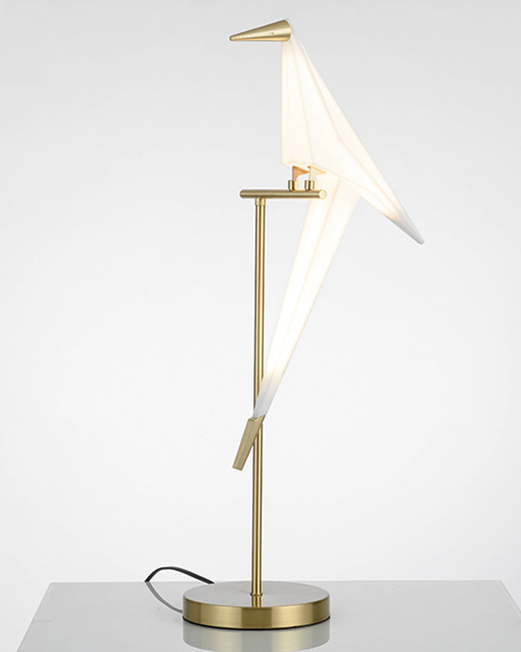 Lámpara de mesa WOMO con forma de grulla de origami - WM8006