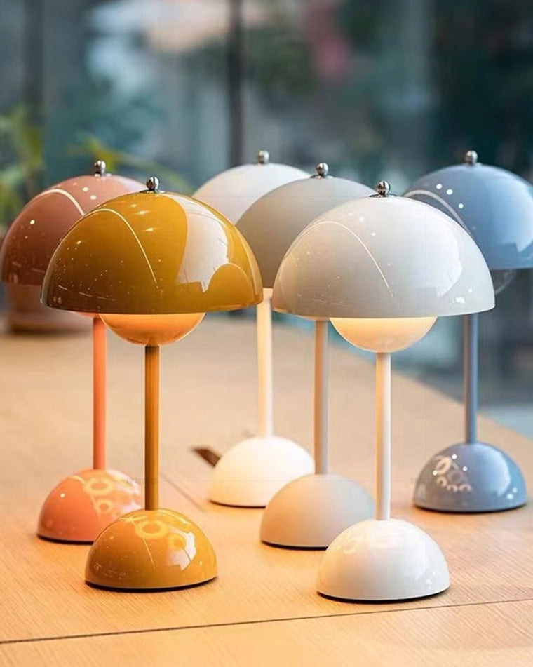 WOMO Scandinavian Mushroom Table Lamps for Children - WM8021