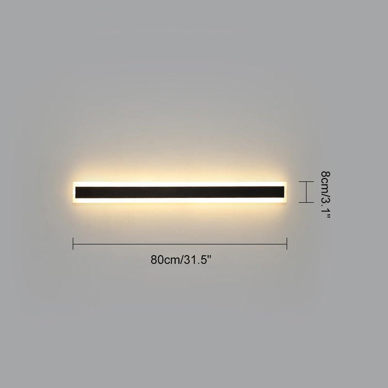 WOMO Aplique lineal de pared para exterior -WM9001