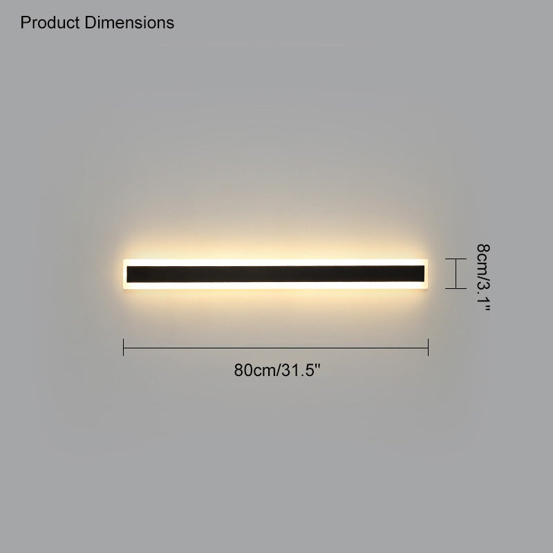 WOMO Aplique lineal de pared para exterior -WM9001