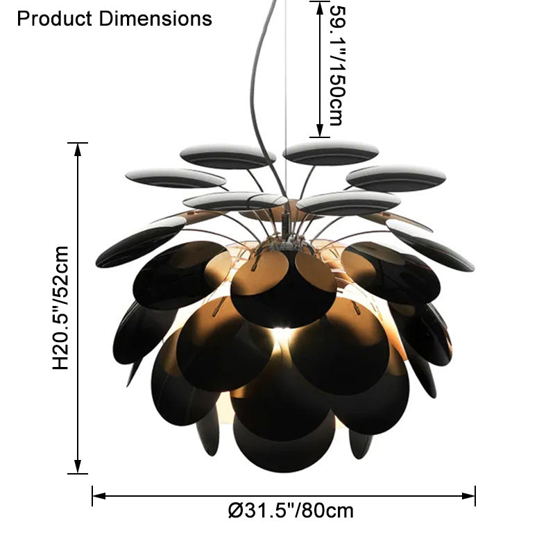 Lámpara colgante WOMO Pinecone-WM2388