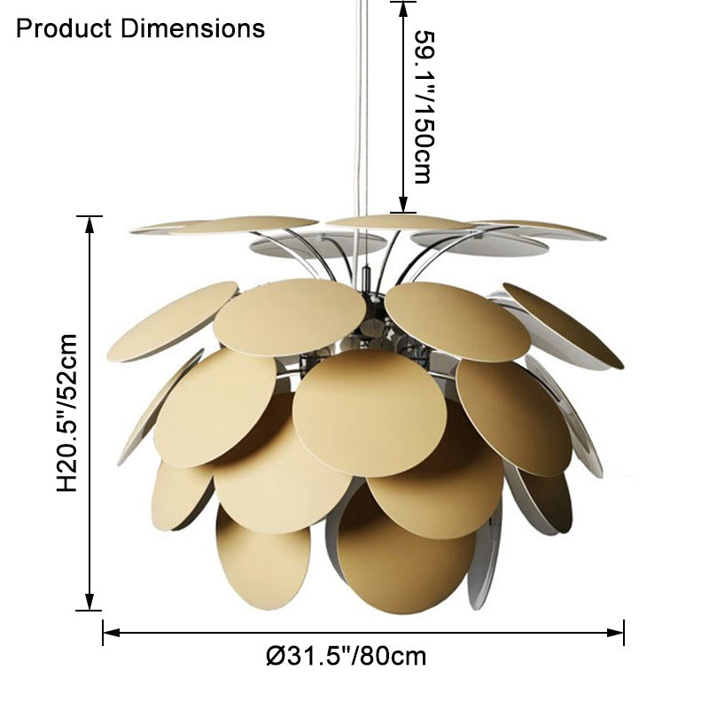 Lámpara colgante WOMO Pinecone-WM2388
