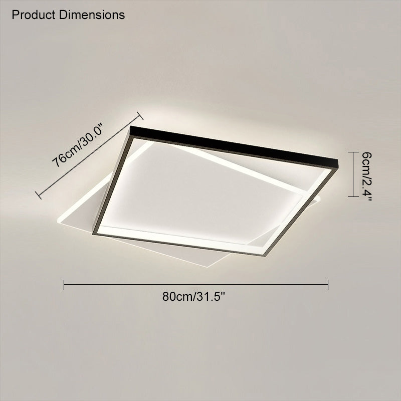 WOMO Flat Square Ceiling Lamp - WM1011