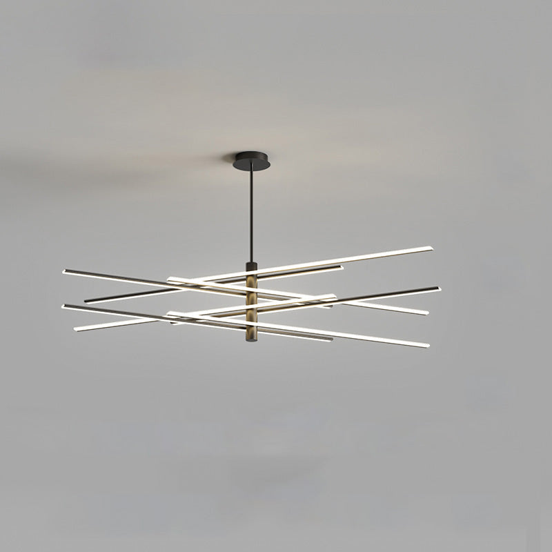 Lámpara de araña LED lineal ajustable WOMO-WM2026