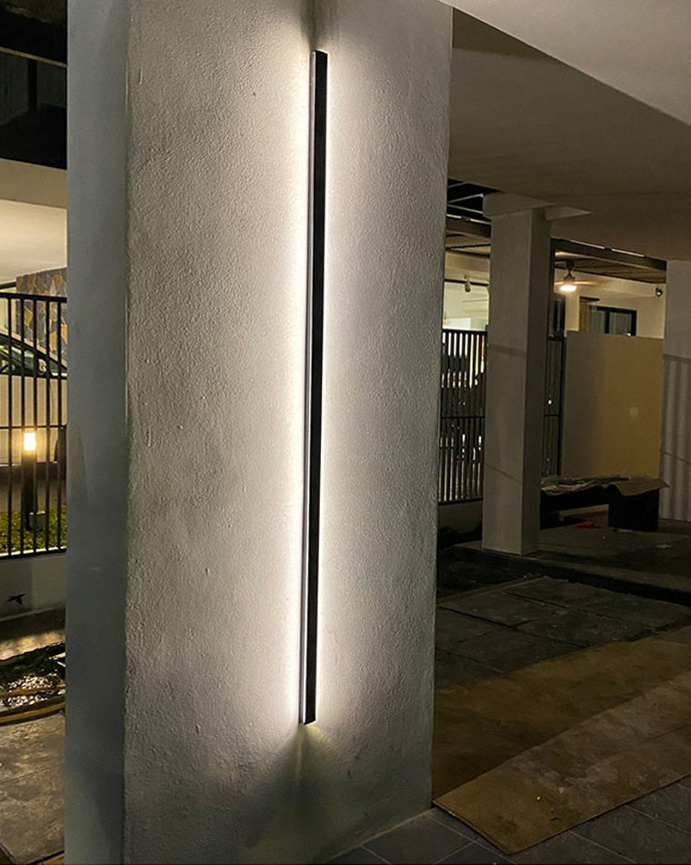 WOMO Aplique lineal de pared para exterior WM9000