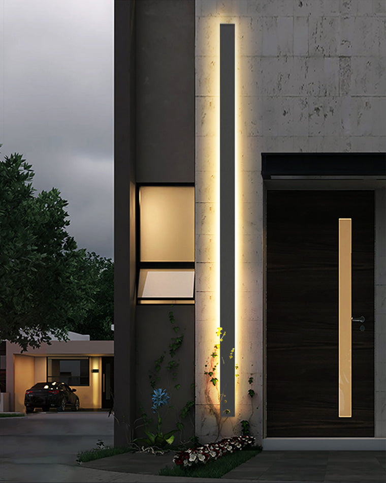 WOMO Aplique lineal de pared para exterior WM9000