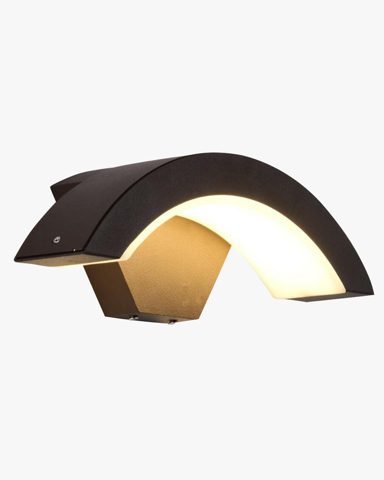 WOMO Lámpara de pared con detector de movimiento para exteriores -WM9002
